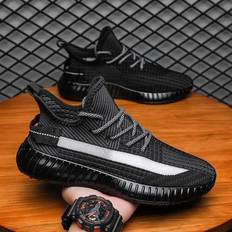 

Men's Casual Running Shoes Breathable Cushioning Non-Slip Wearable Sports Shoes Gym Training Athletic Basketball Sneakers 2021