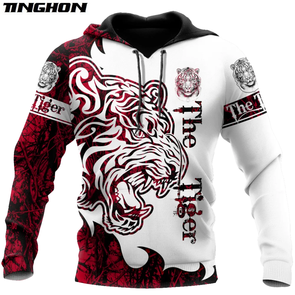 

The Tiger Red Tattoo 3D All Over Printed Unisex Deluxe Hoodie Men Sweatshirt Zip Pullover Casual Jacket Tracksuits