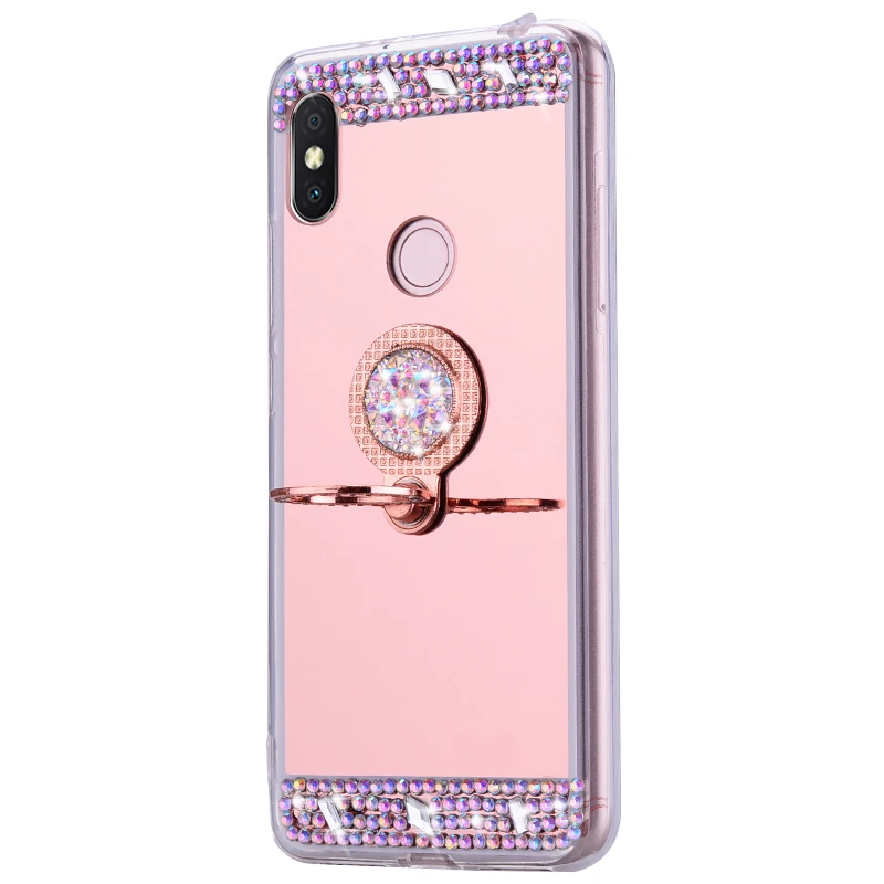 Bling Luxury Mirror Diamond phone Case For Xiaomi Redmi 8A 8 7A 7 6A 6 5A 5 S2 K20 NOTE PRO MI A1 A2 9 Cover |