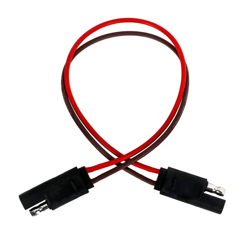 

Trailer Flat Plug 2 Pin 12 Inch Extension Cable Connector For Trailer Light