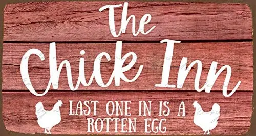 

Chicken SVG The Chick Inn SVG Chicken Coop Sign FarmChicken Png Farm Chicken Coop Metal Chicken Sign 8x12 inch Poster SP142