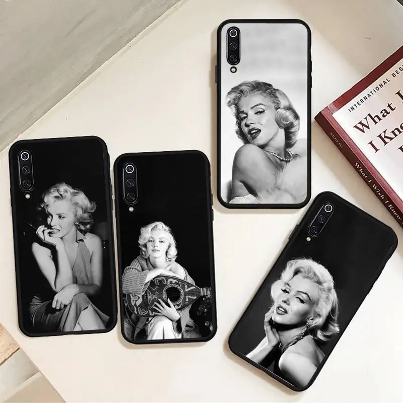 

Marilyn Monroe famous actor Phone Case For Xiaomi Redmi note 7 8 9 t max3 s 10 pro lite coque shell cover funda