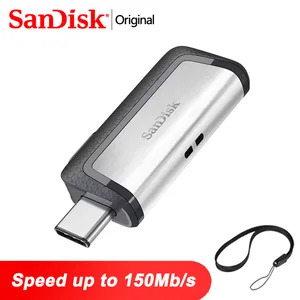 sandisk usb stick type c otg flash memory usb pendrive 64gb usb flash drive 32gb u 128gb key usb 16gb 256gb usb memory for pc free global shipping
