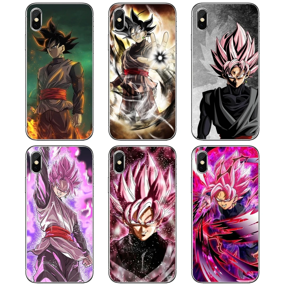 Черный Goku Dragon Ball супер Saiyajin мягкий чехол Чехлы для Samsung Galaxy A9 A8 Star Lite A3 A5 A7 A6 плюс 2018