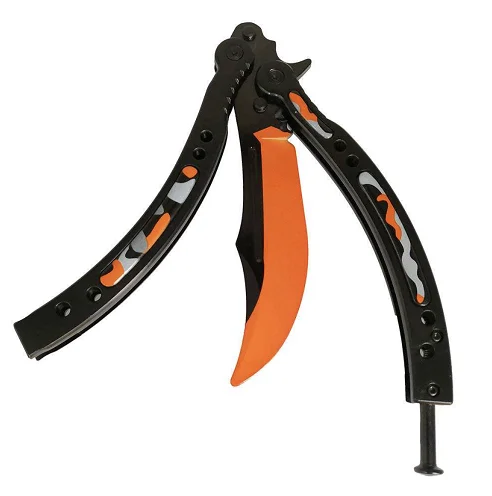 

17cm X 7cm For Butterfly Knife Automatic knife Trainer Doppler Motorcycle Car Stickers Waterproof Occlusion Scratch Decal