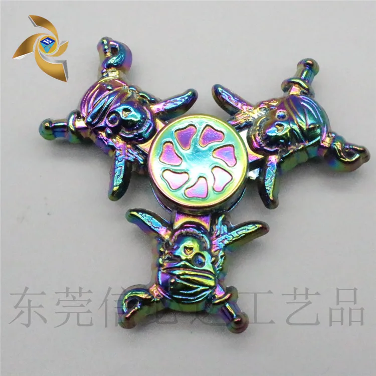 Цветной Ручной Спиннер игрушки для снижения давления металлический пальцев