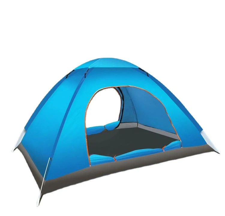 

Open For Outdoor Travel, Convenient To Carry 3-4 People Tent, Shelter From Rain, Wind, Double Door Camping, Fishing