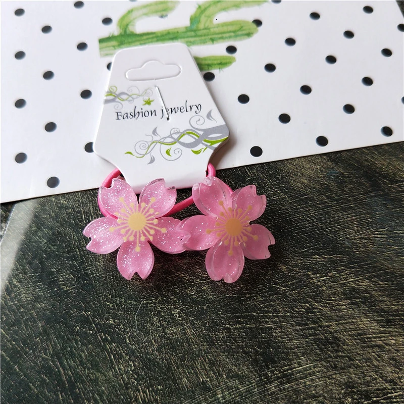 Детские резинки для волос с цветами 2 шт. | Аксессуары одежды