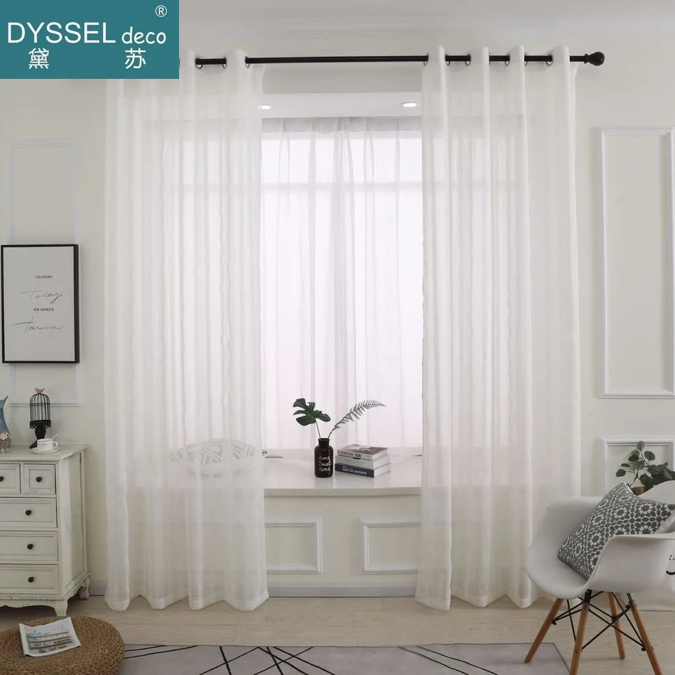 DYSSEL deco просвечивающие полиэстеровые шторы