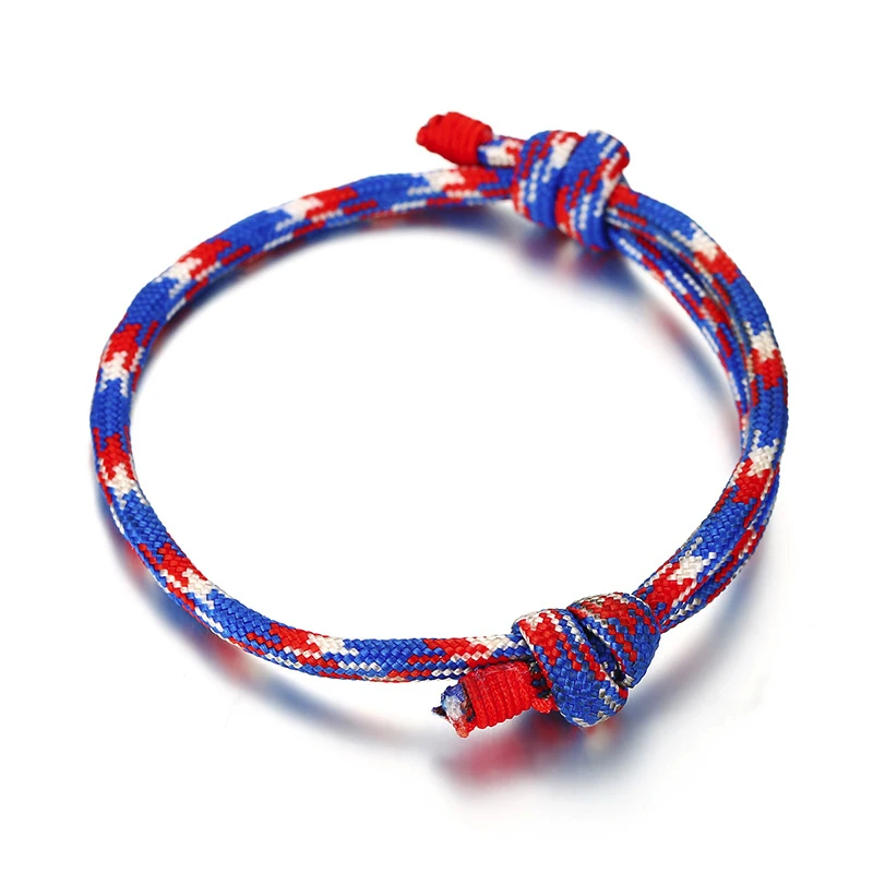 Браслет из ирландской морской синей веревки для мужчин регулируемый