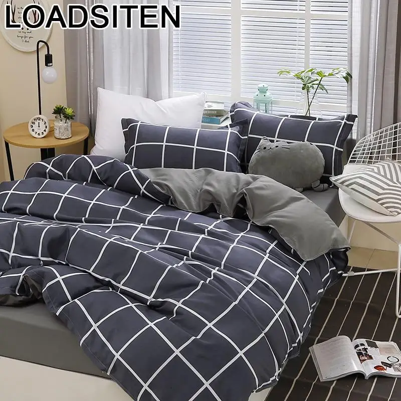 Cobertor Jogo Casal Dekbedovertrek Parure Linge Lit постельное белье Roupa De Cama хлопковый лист и