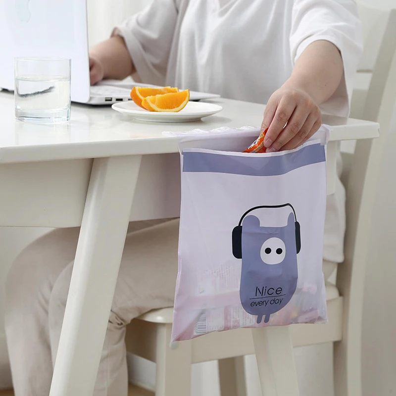 15Pcs Disposable Garbage Bag Cartoon Hanging Car Kitchen Storage Multifunction Waterproof | Дом и сад