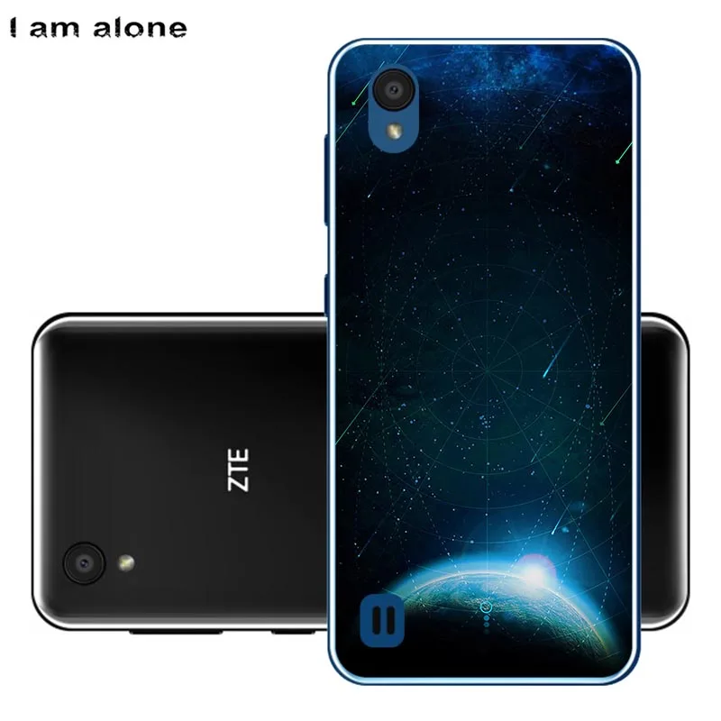 TPU H4 Чехлы для телефонов I am alone для zte Blade A5 5,45 дюймов Мягкий ТПУ модный мобильный для zte A5 сумки задняя крышка - Цвет: TPU H4