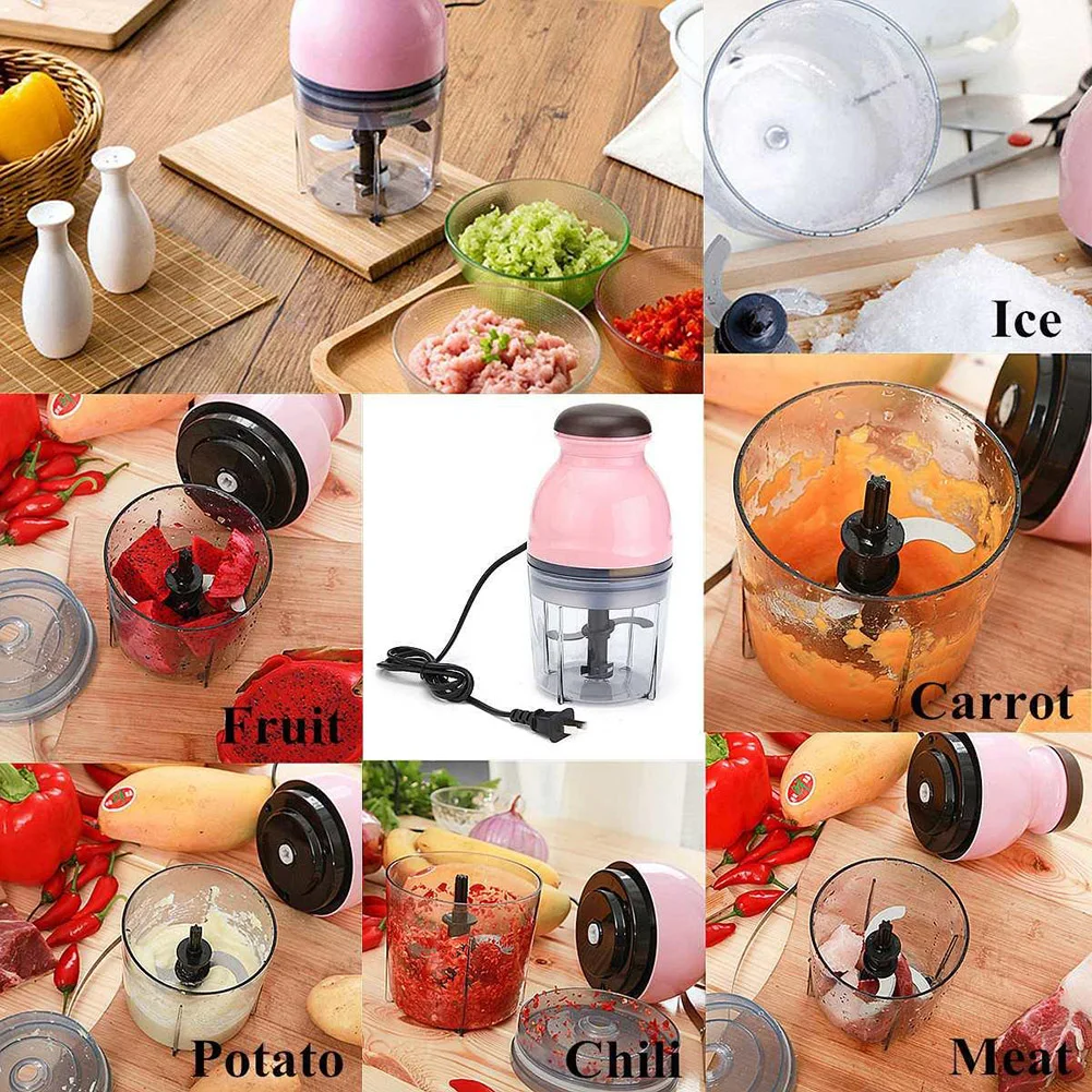 

Mini Electric Blender Mixer Small Smoothie Blender Baby Food Maker Home Kitchen Meat Grinders Vegetable Chopper Multi-Use