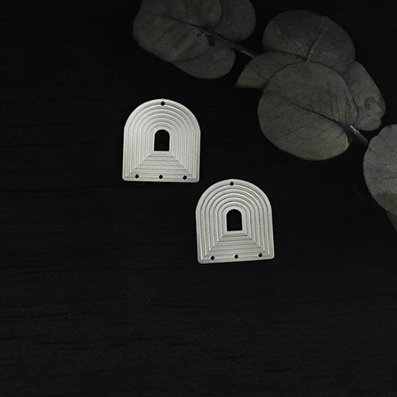 Фурнитура для изготовления ювелирных изделий металлический кулон в виде двери