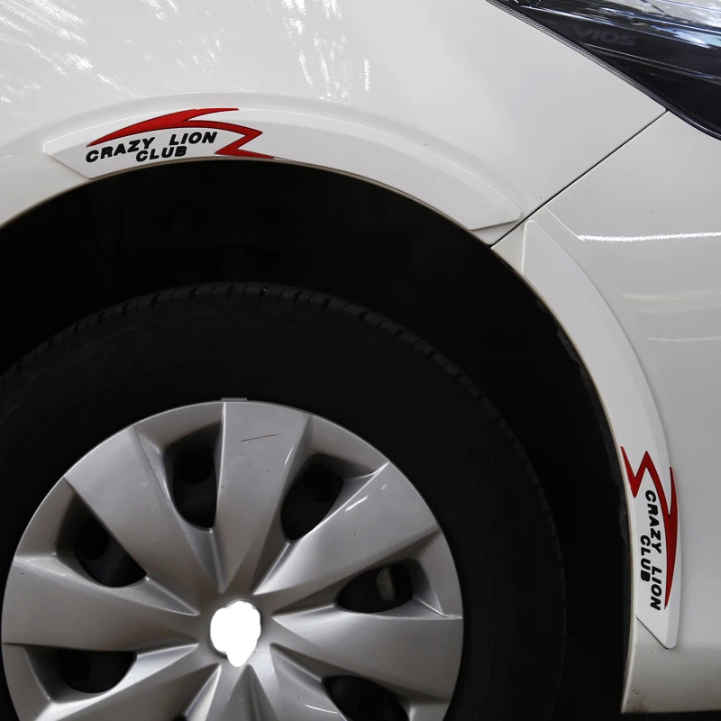 Универсальное автомобильное колесо для бровей резиновые наклейки прокладка