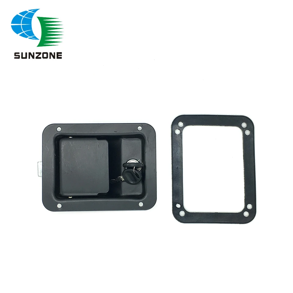 Trava de Porta Silenciosa Conjunto Gerador Geral de Fechaduras de Porta com Painel de Ferro 141×110 mm Peças e acessórios do gerador