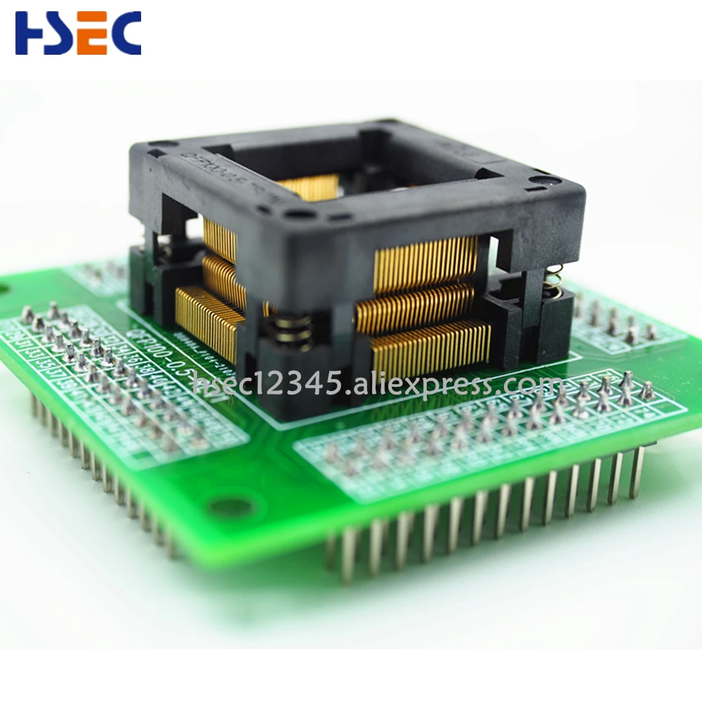 Высококачественный Программируемый разъем TQFP100 FQFP100 QFP100 к DIP100 Стандартный