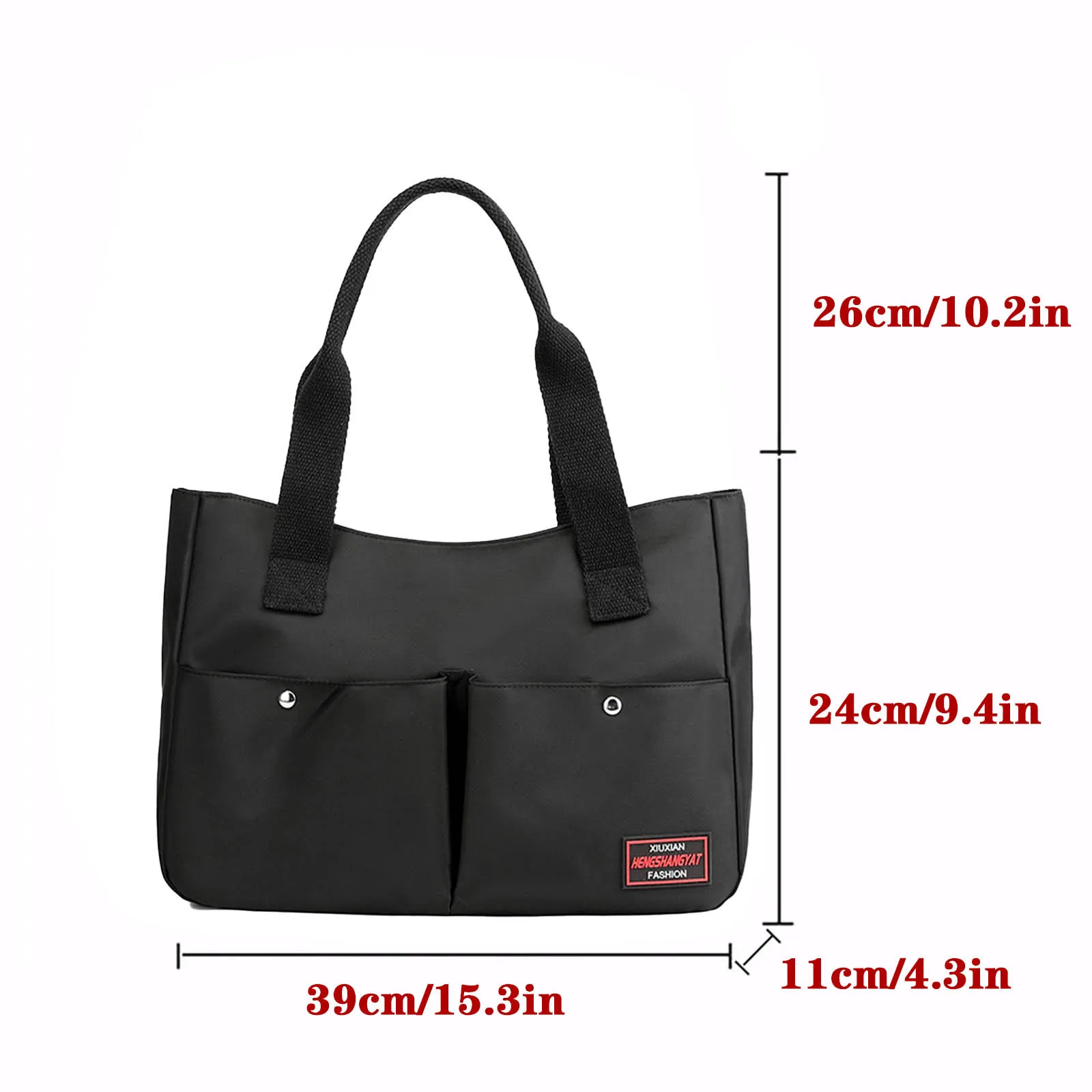 

2021 casual handbag ladies nylon fashion school bag wear-resistant waterproof travel bag girl shoulder handbag