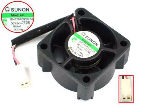SUNON GM1204PKVX-8A B1515.GN Вентилятор охлаждения сервера DC 12 В 2,4 Вт 40x40x20 мм 2-проводной