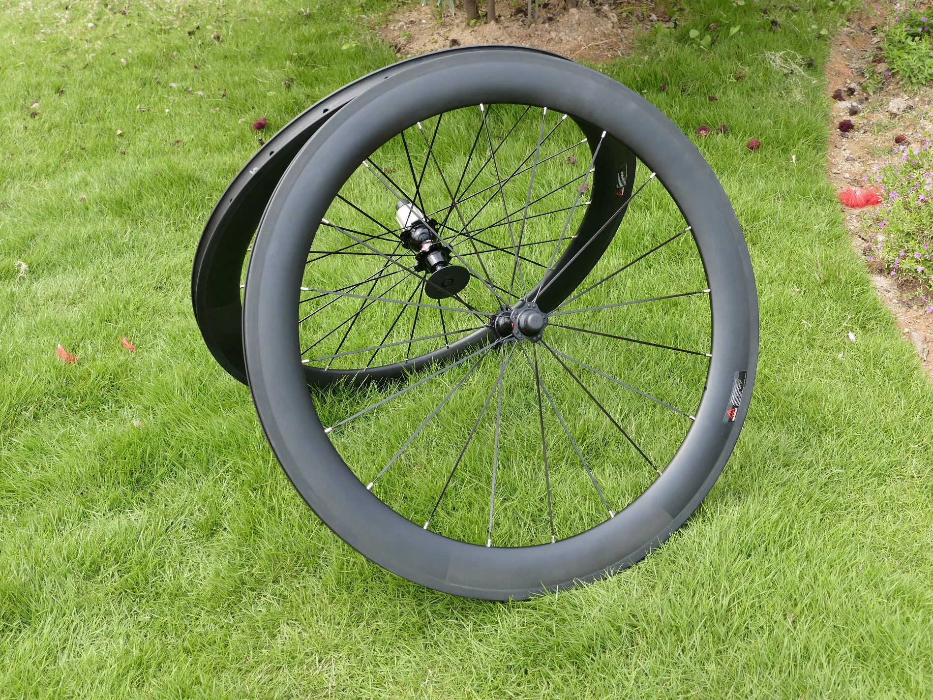 

FLX-WS-CW6 Full Carbon 700C Road Bike Clincher Wheelset Depth 60mm Toray Carbon Wheel Rim Basalt Brake Side Width 27mm