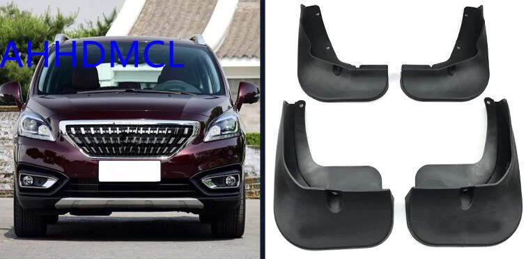 Брызговики для Peugeot 3008 2013 2014 2016 2017 2018 2019|car mudguards|mudguard fendermudguards for cars |
