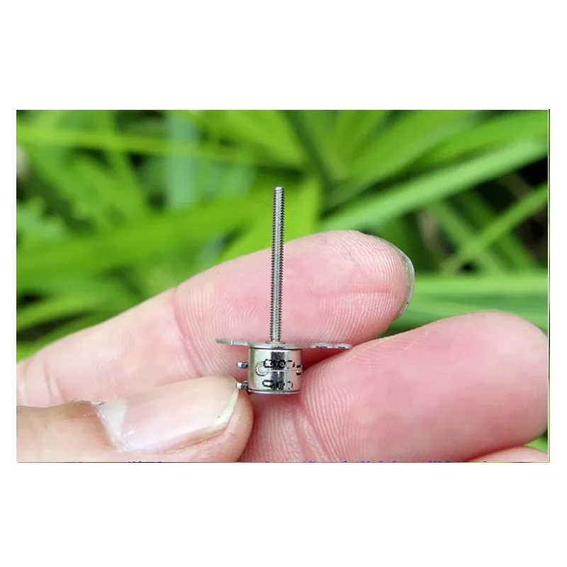 

20PCs Nidec Micro 6mm Stepper Motor Two-Phase Four-Wire With Long Screw Rod Camera Lens Adjustment Motor