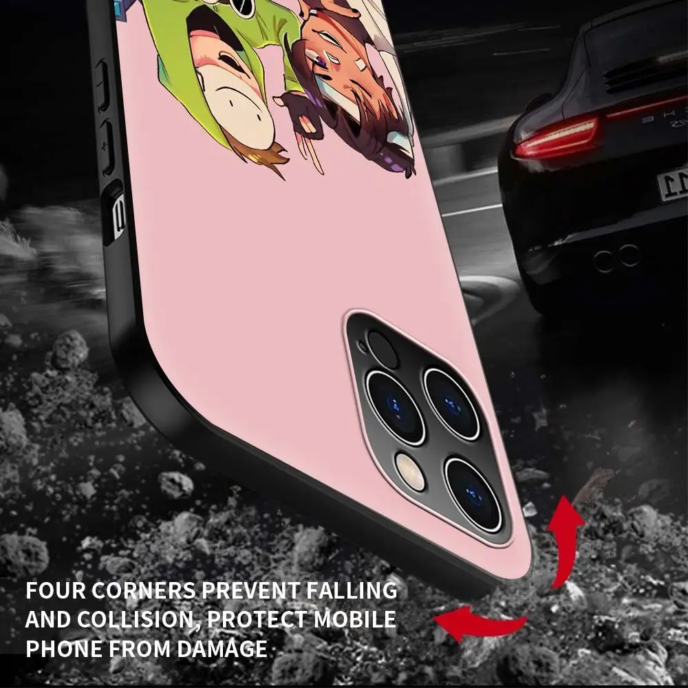 

Phone Case for iPhone 11 Pro Max Luxury Cover For iphone 12 Pro 7 8 Plus XR SE 2020 X XS Fundas Shell Dream Smp Cute