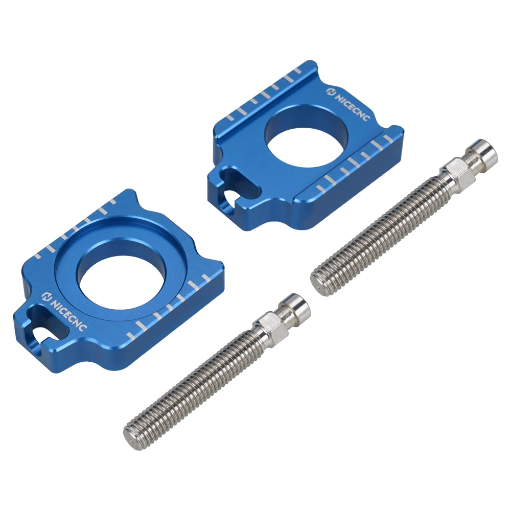 

NICECNC Motorcycle Chain Adjusters Axle Blocks For Yamaha YZ 125 250 250F 450F 125X 250X 250FX 450FX WR 250F 450F 250R YZF WRF