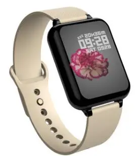 gold C Умные часы B57, мужские спортивные часы для apple Watch, женские фитнес-часы с сердечным ритмом, умный браслет, будильник, часы для ios android - Цвет: gold C