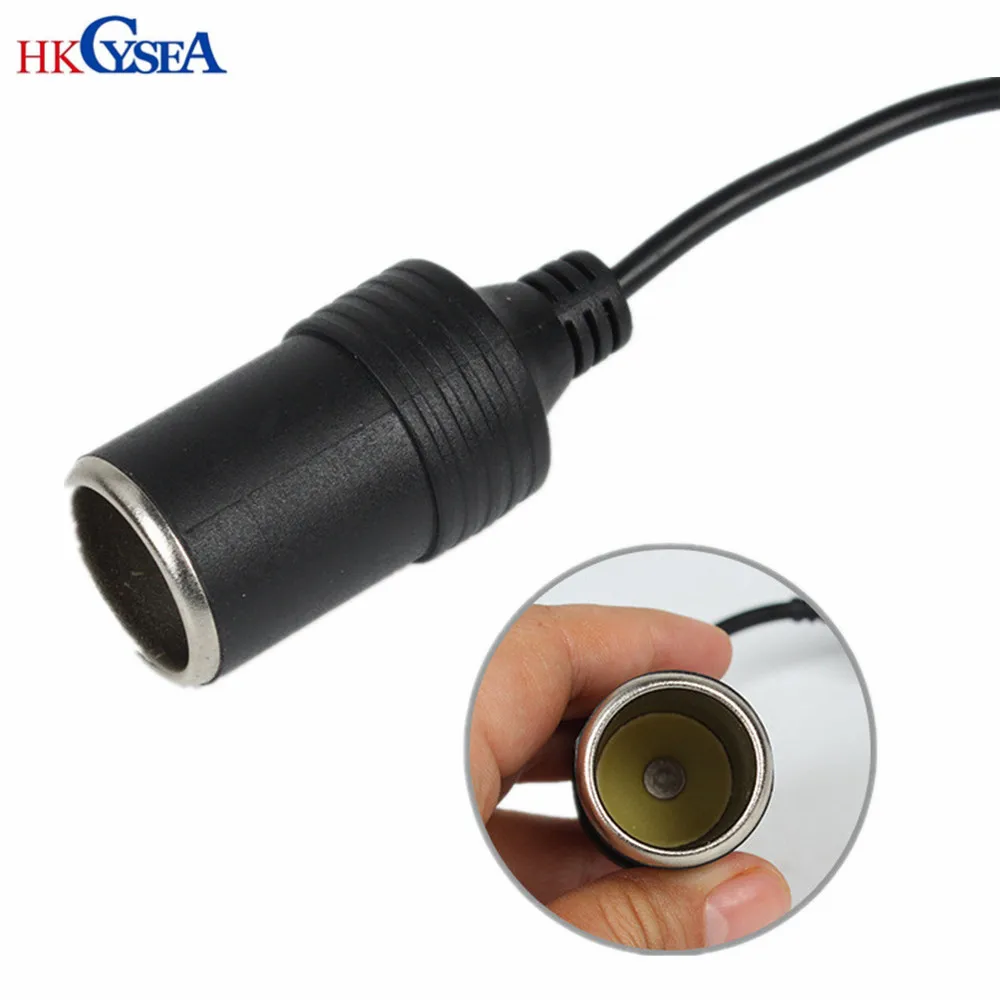 Автомобильный конвертер адаптер с проводным контроллером и USB-портом от 5 В до 12 в