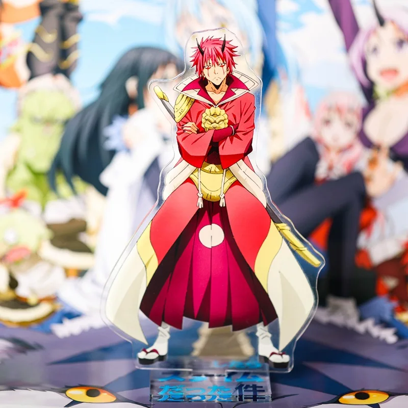 

NOT About My Reincarnation Into Slim Rimuru Milim Shion Acrylic Stand Figure Model Plate Holder Cake Topper Anime Japanese