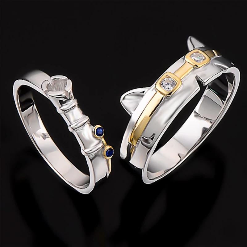 

LOL Game Tristana Teemo Ring The Megling Gunner Cosplay Jewelry Metal Copper Alloy Ring For Couple Lovers Anniversary Ring Gifts