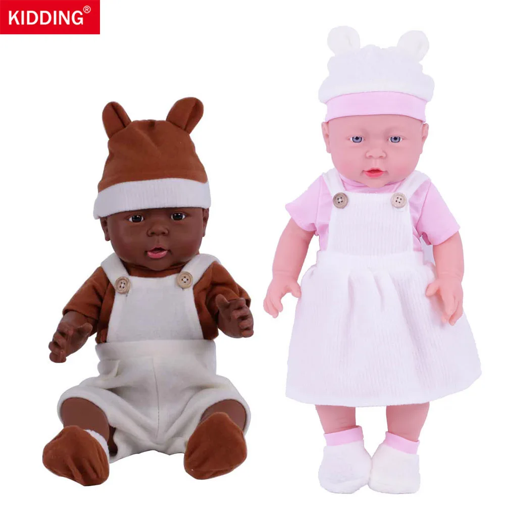 Кукла реборн большой 41 см виниловая пластиковая кукла младенец с полным клеем
