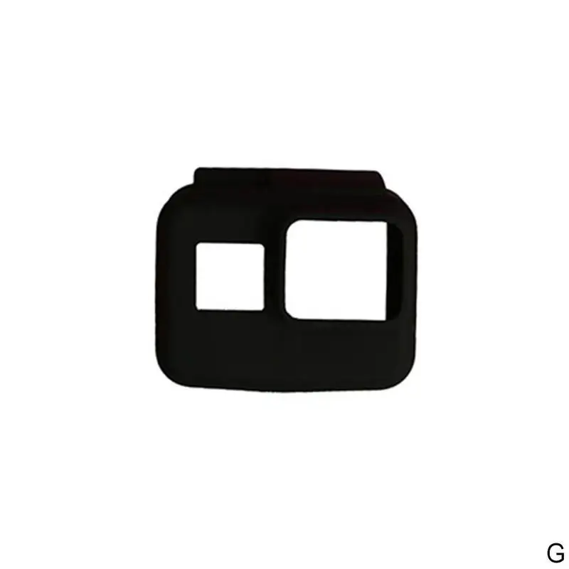 8 цветов силиконовая резиновая рамка защитный чехол для GoPro Hero 5 6 7 Черный Защитный чехол для Go Pro 5 Аксессуары для камеры - Цвет: 7