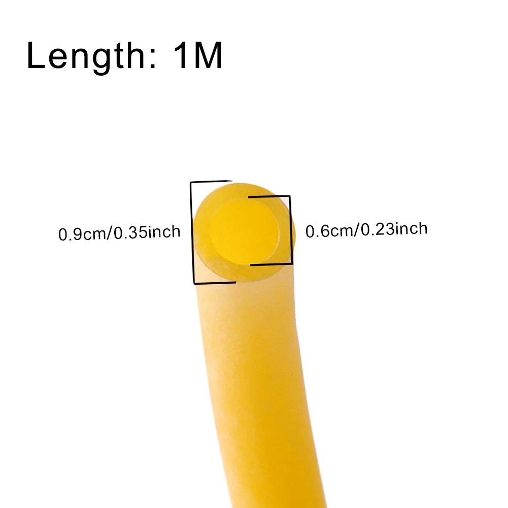 

4mm*6mmm/6mm*9mm 1M Latex Elasticity Tube Fishing Fumbled Rope Slingshot Rubber Fitness Cross Fit Bands Hunting Accessories