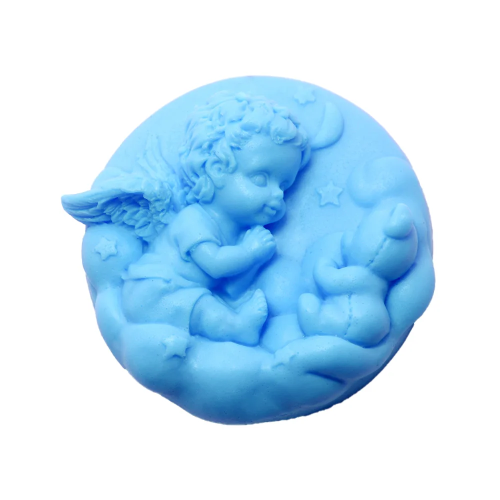 Angel baby силиконовая форма для шоколада украшения торта мыло AK006 BKSILICONE|cake