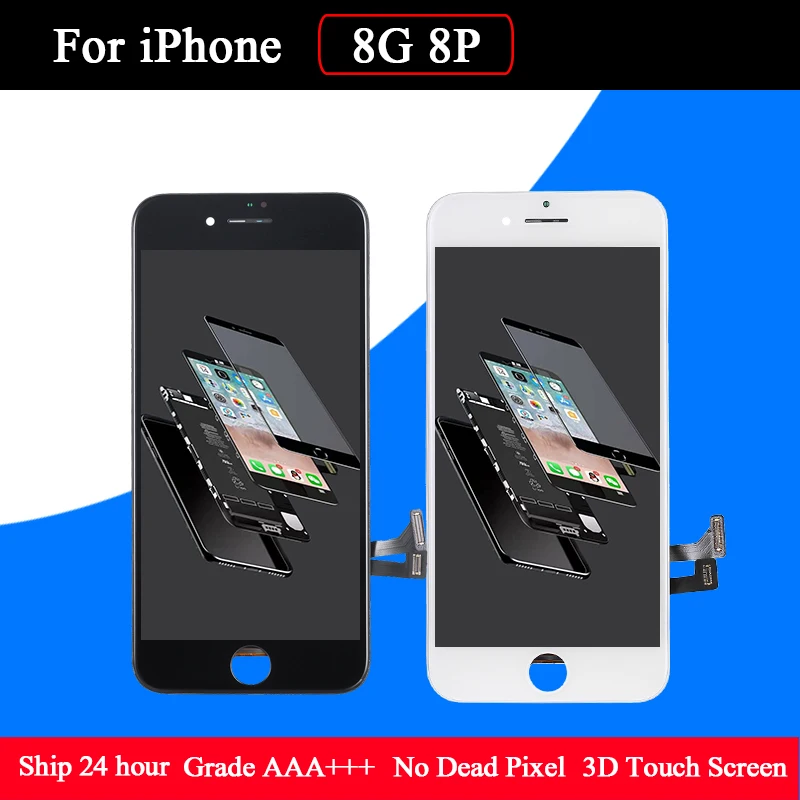 Заводской дисплей Neewsoll для iphone 8 iPhone8Plus ЖК-дисплей с сенсорным экраном в сборе