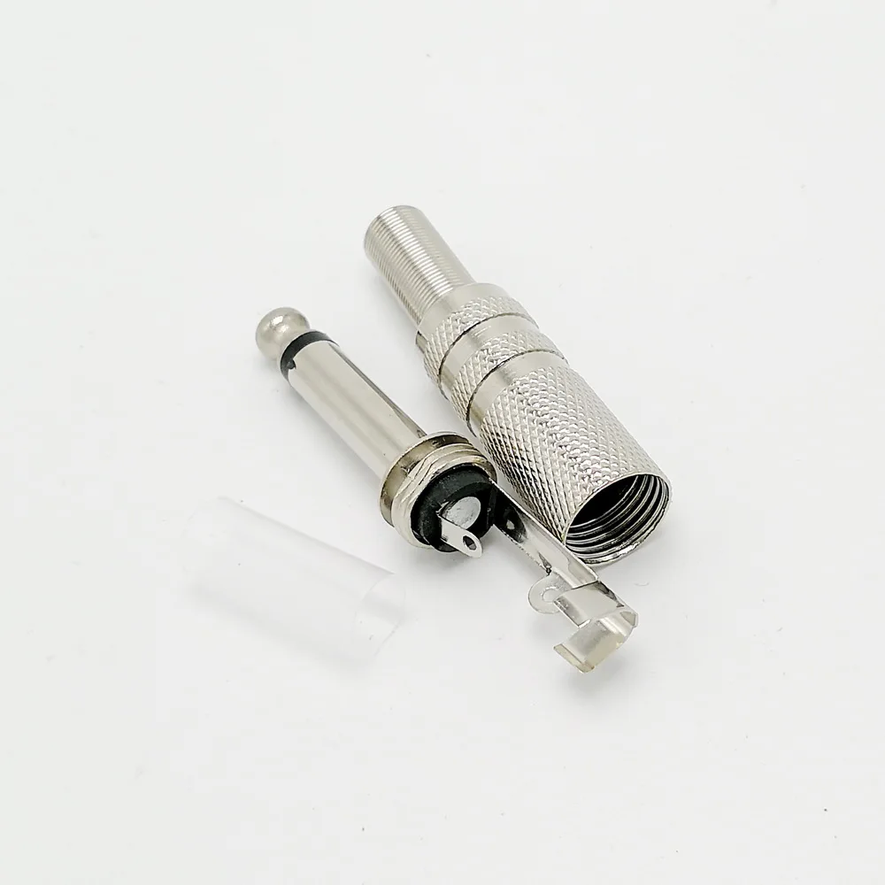 1 шт . 1/4 2Pin 6 35 мм разъем для микрофона Аудио | Обустройство дома