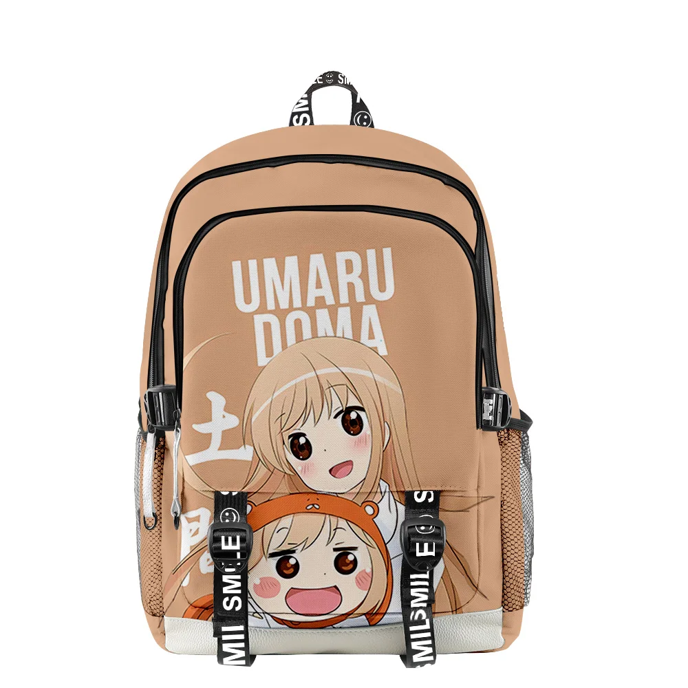 

2021 3D Himouto! Umaru-chan Men Women Backpack Fabric Oxford School Bag Fashion Style Teenager Girl Child Bag Travel Backpack