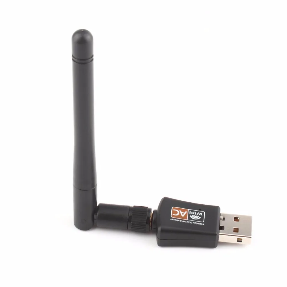 USB Wi-Fi адаптер 600 Мбит/с 5 8 ГГц + 2 4 | Мобильные телефоны и аксессуары