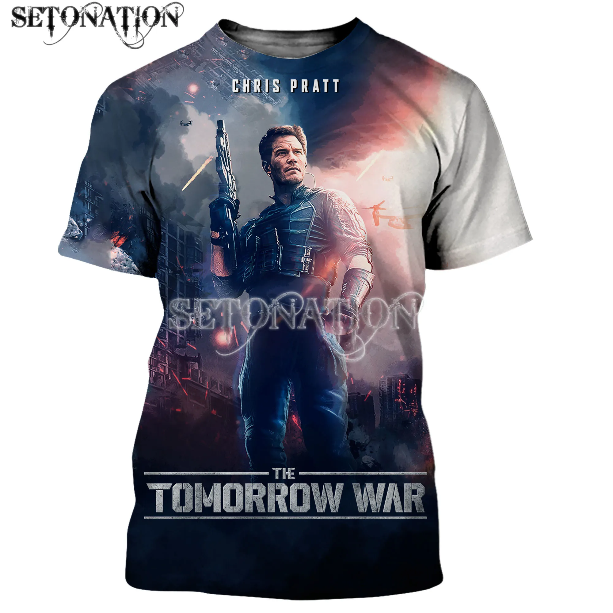 

The Tomorrow War men/women New fashion cool 3D printed t-shirts casual style tshirt streetwear tops dropshipping