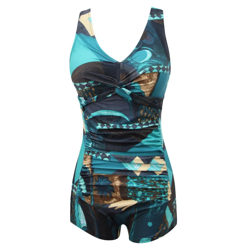 Купальник женский закрывающий живот тонкий и консервативный слитный плоский