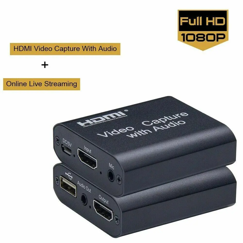 

4K HDMI разрешение видеозахват карта 1080P Loop-out аудио видео игра захват