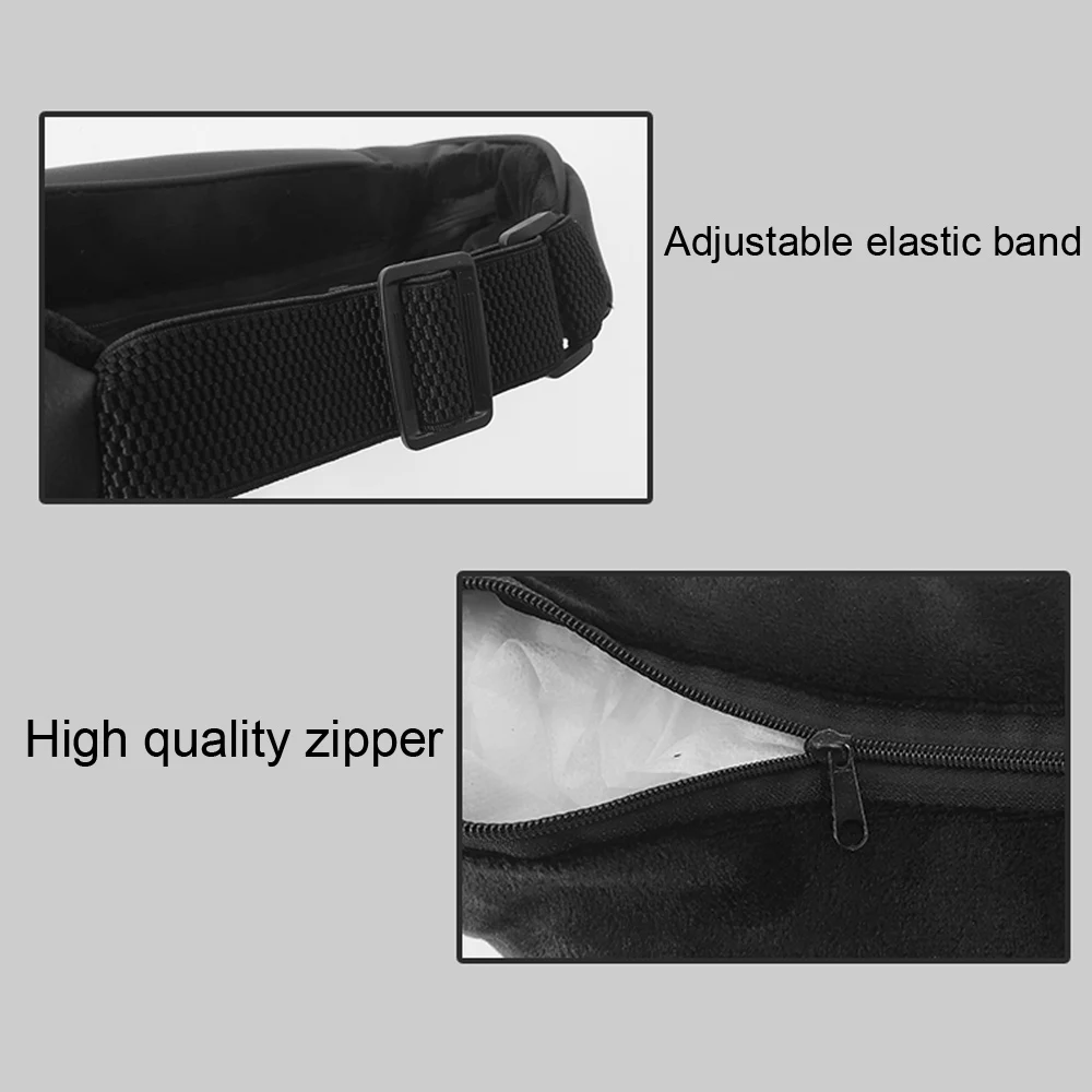 Черный 1 шт. подголовник для автомобильного сиденья подушка шеи Подушка защита на