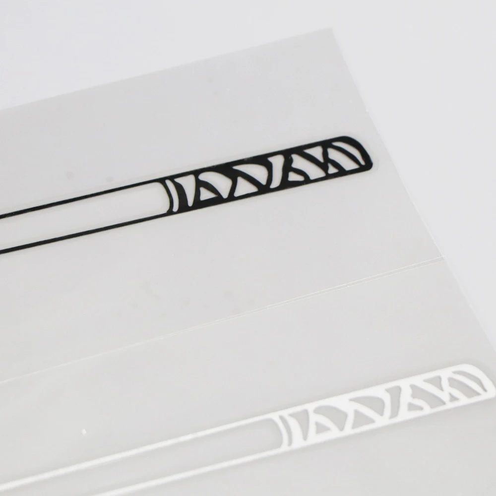 

YJZT 17.1CM*5.9CM Double-Sided Axe Personality Pattern Car Sticker Decorative Vinyl Decal 1A-0483