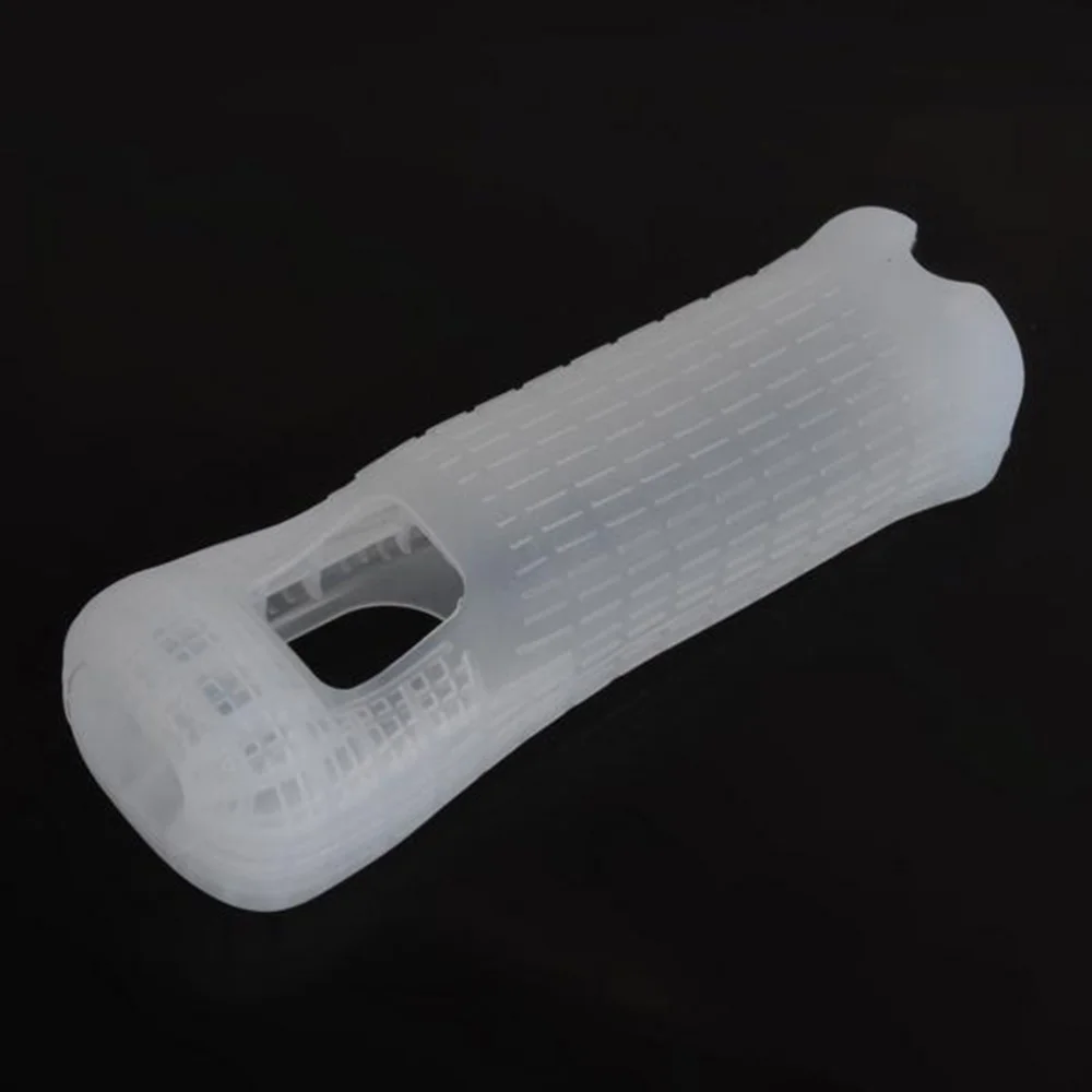 

Silicone Skin Case Cover For Nintendo Wii Remote Controller (Transparent)