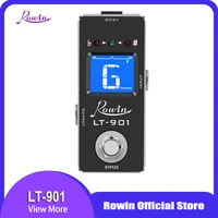 rowin lt 901 guitar tuner pedal high precision guitar chromatic tuner pedal %c2%b1 1 cent all metal case true bypass