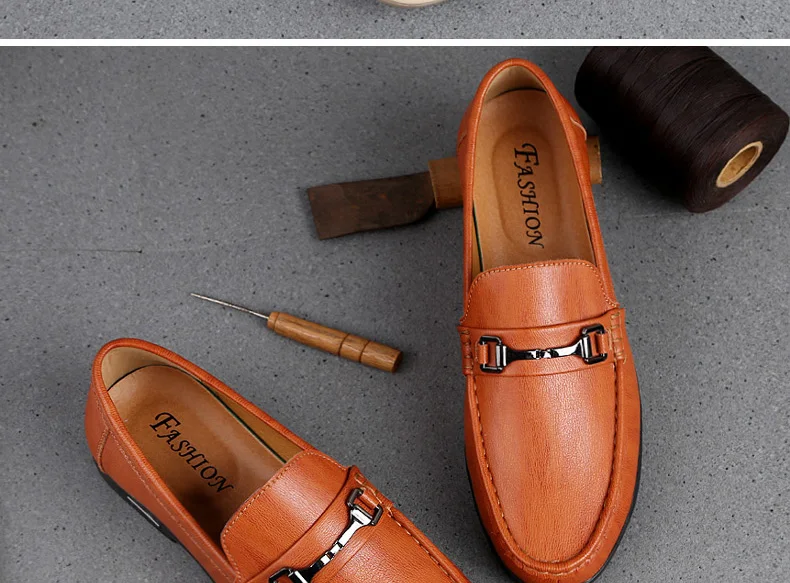 Роскошная обувь; мужские лоферы из натуральной кожи; сезон весна-осень; zapatos de hombre mocasines cuero; повседневные мужские лоферы без застежки; горячая распродажа