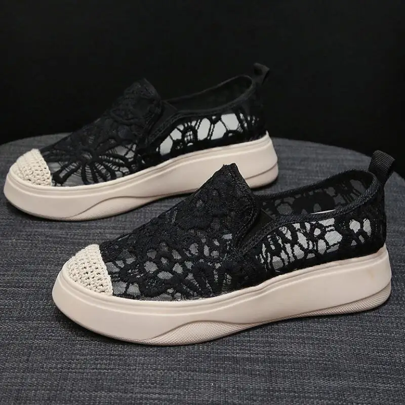 

Autumn/summer Women Sneakers Thick Platform Casual Shoes Women Fashion Lace Flats women High Top Shoes Sports Shoes Female Shoes